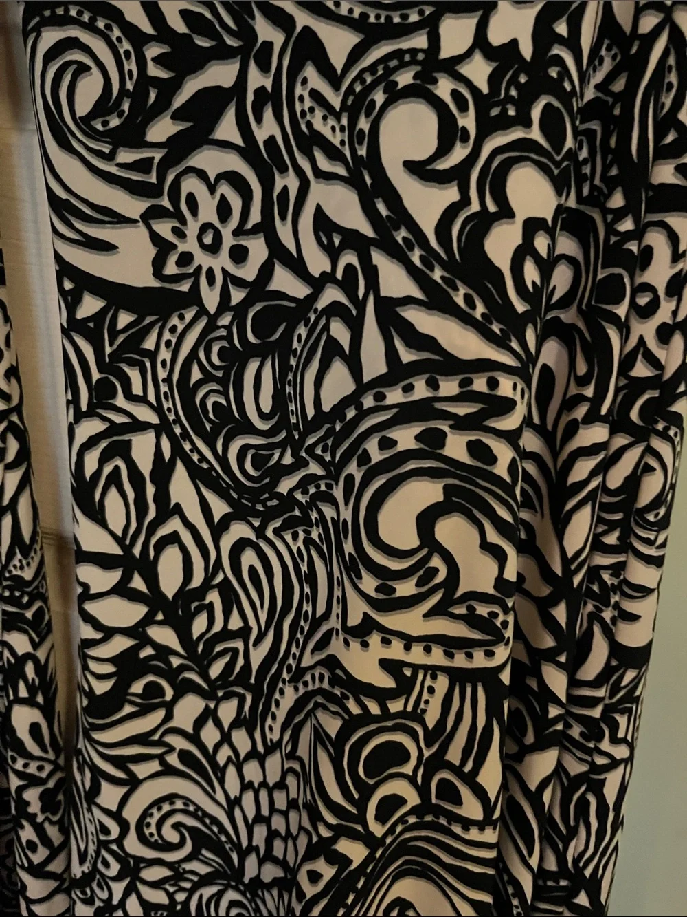 Vintage 1970’s Norma Kamali Black and White, spaghetti strap, wide-legged jumper - Picture 6 of 6